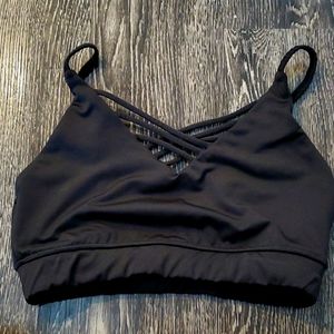 Black Sports Bra